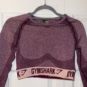 Gymshark long sleeve cropped top